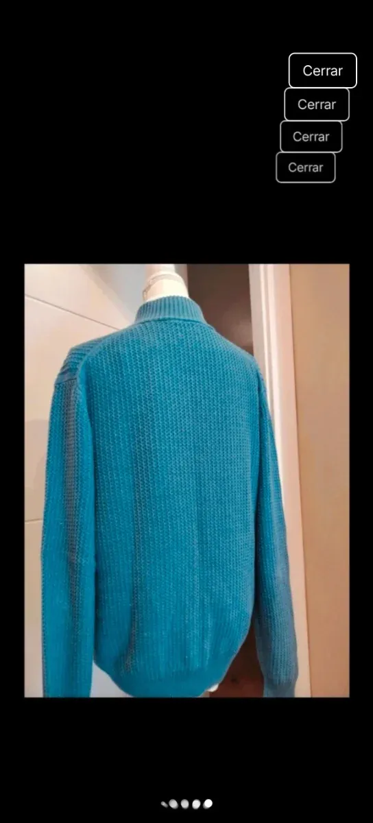 Jersey Massimo Dutti Azul Cashmere