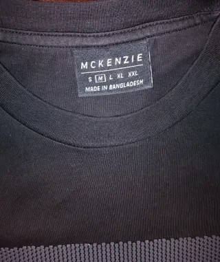Camiseta McKenzie Negra Talla M