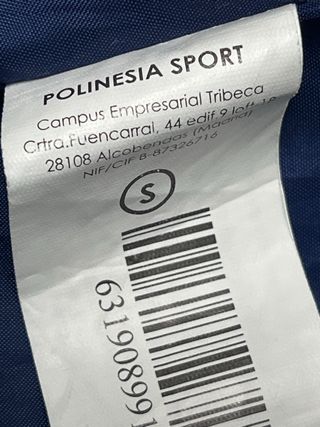 Chubasquero Cortavientos Talla S