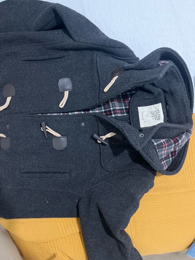 Abrigo Green Coast gris talla M