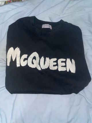 Camiseta Alexander McQueen Negra