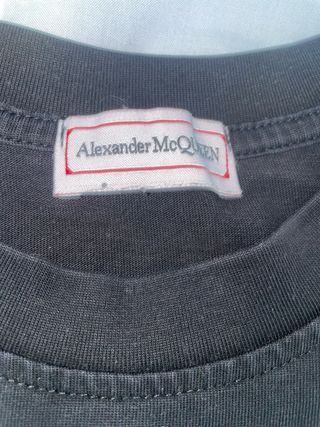 Camiseta Alexander McQueen Negra