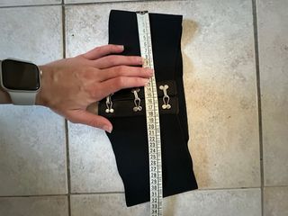 Cintura elastica vintage con decorazioni