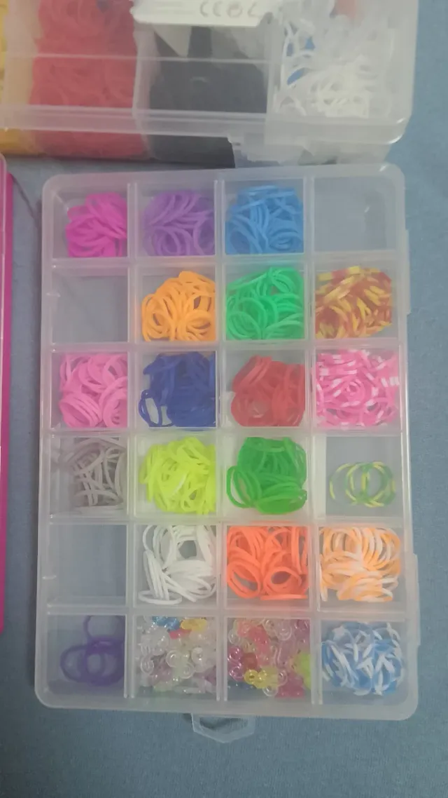 Kit Gomas Pulseras Colores + Herramientas