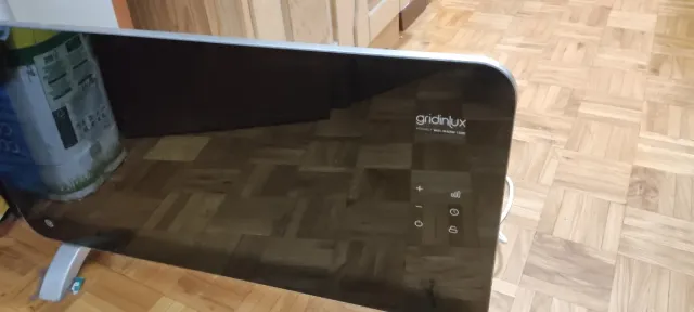 Calentador Gridinlux Wifi 1500W Negro