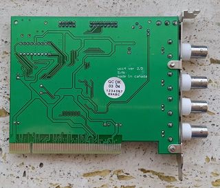 Scheda acquisizione video CCTV BNC