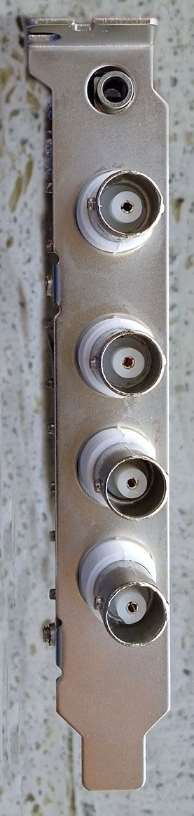 Scheda acquisizione video CCTV BNC