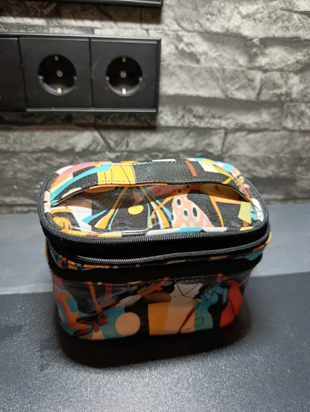 Neceser maquillaje estampado