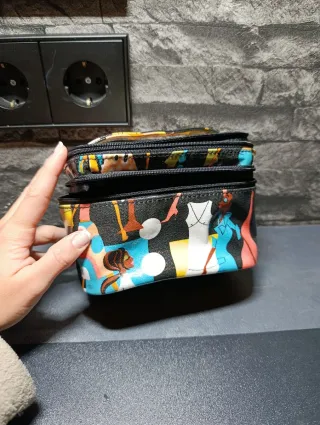 Neceser maquillaje estampado