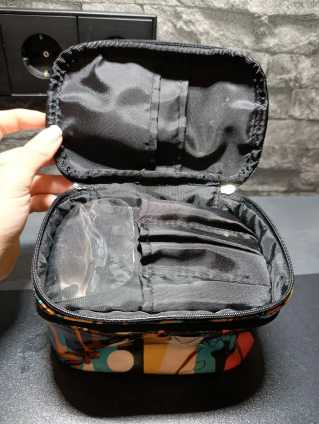 Neceser maquillaje estampado