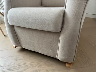 Mecedora lactancia beige