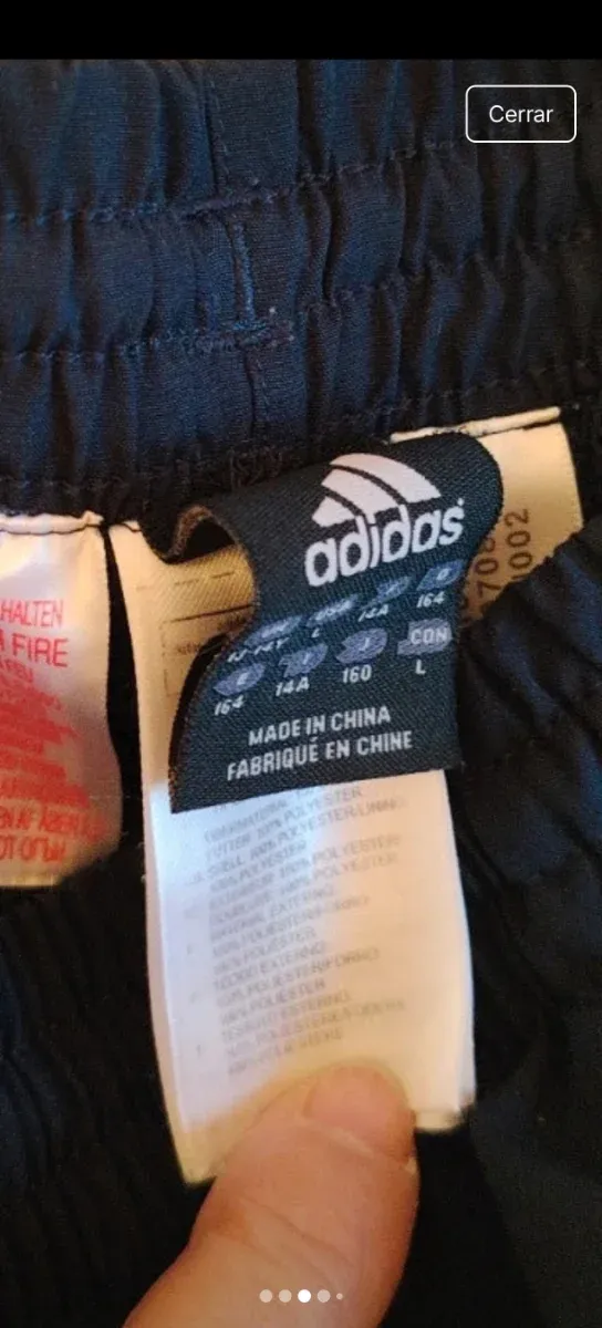 Pantalón chándal Real Madrid Adidas