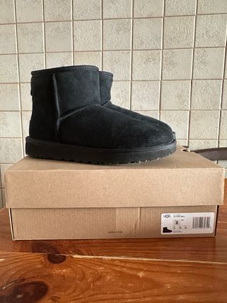UGG Mini Stivali Neri Taglia 39