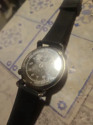 Reloj Puma Negro y Dorado