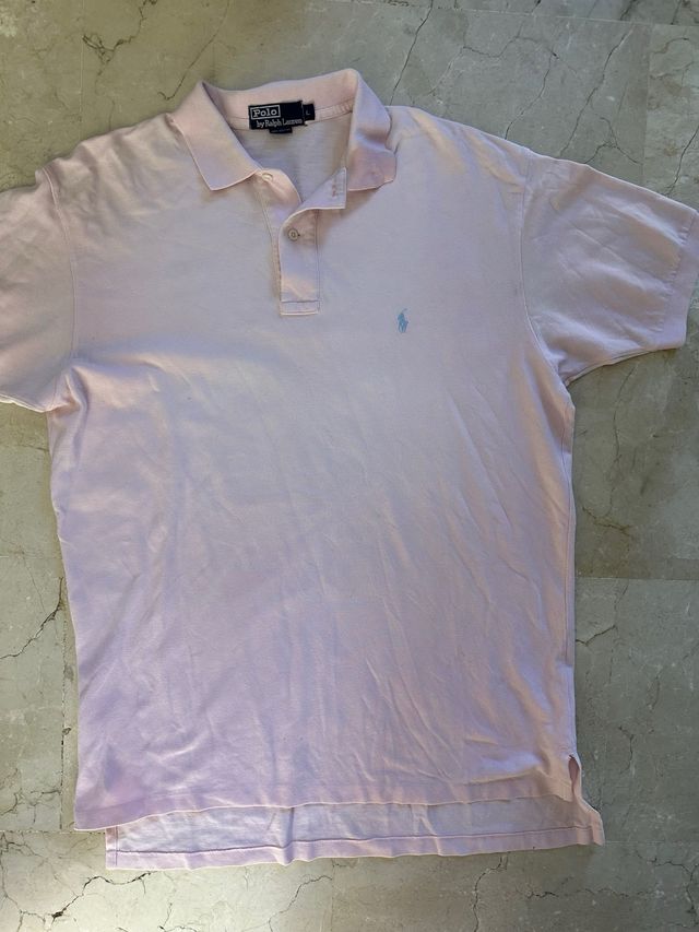 Polo Ralph Lauren Rosa Claro Talla L
