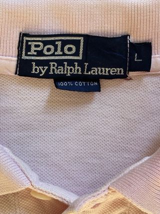Polo Ralph Lauren Rosa Claro Talla L