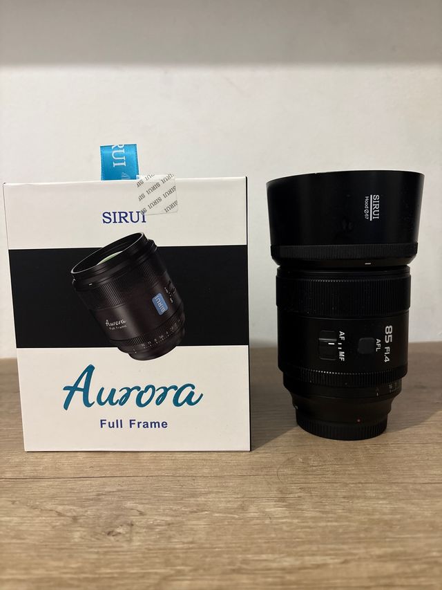 Sirui Aurora 85mm f1.4 Sony FE