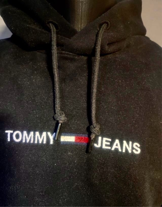 Sudadera TOMMY HILFIGER Jeans negra Talla M