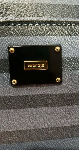 Bolso Parfois azul con estampado floral