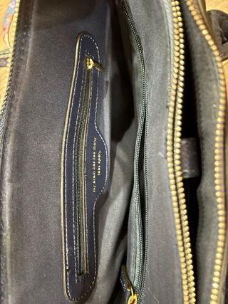 Bolso Parfois azul con estampado floral