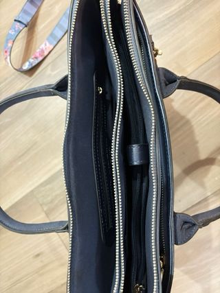 Bolso Parfois azul con estampado floral