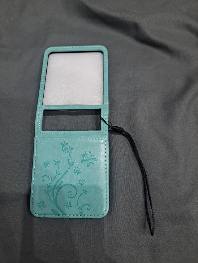 Funda Samsung Z Piel Flores y Mariposas