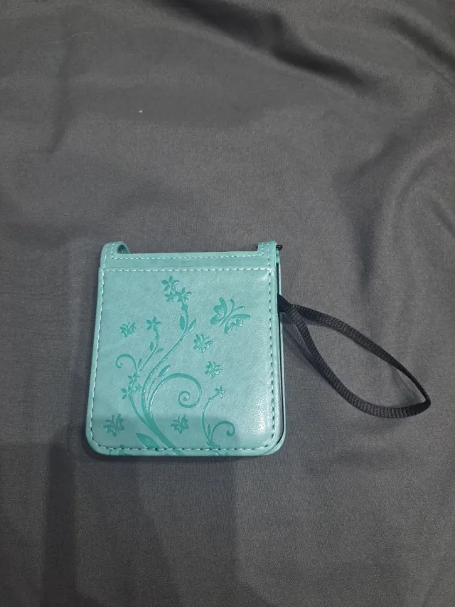 Funda Samsung Z Piel Flores y Mariposas