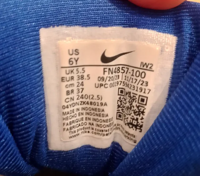 Zapatillas Nike Air More Uptempo Blancas y Azules