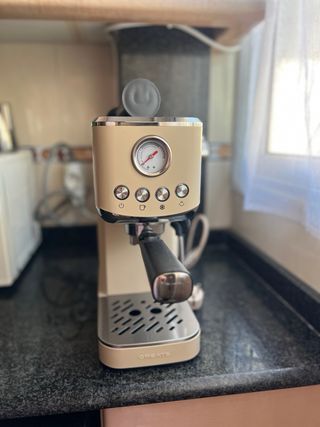 Cafetera Eléctrica Beige CREATE