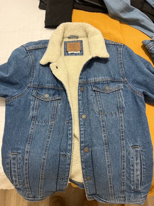 Chaqueta vaquera Pull&Bear forrada chico