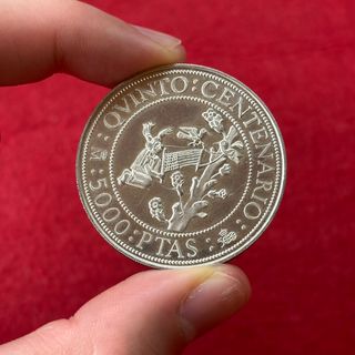 Centenario 5000 Pesetas - 500 Aniversario - 1990