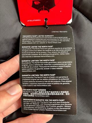 Casaco The North Face 1996 Retro Nuptse Preto