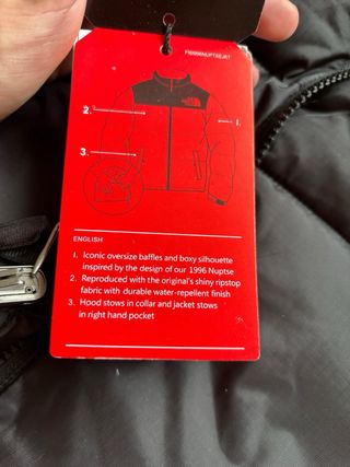 Casaco The North Face 1996 Retro Nuptse Preto