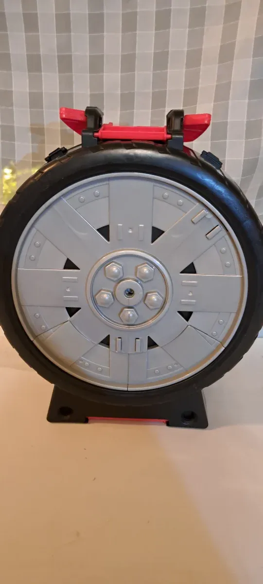 Chad Valley Wheel Garaje con automóvil