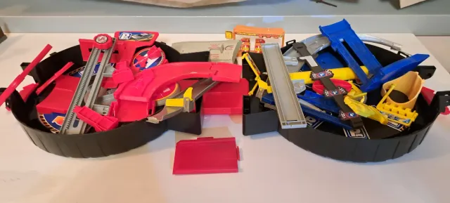 Chad Valley Wheel Garaje con automóvil