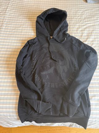 Sudadera Diesel Negra con Logo
