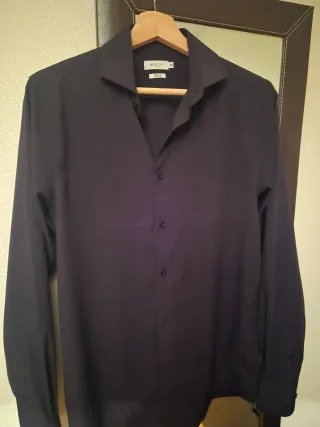 Camisa Negra Boston Talla M