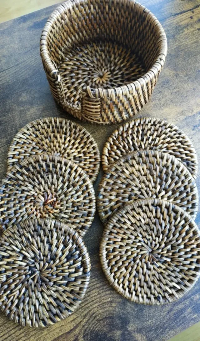 Posavasos Ratán Natura