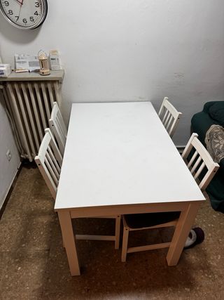Mesa Ikea Ekedalen extensible 120/180