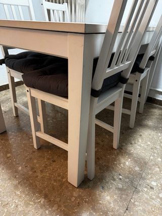 Mesa Ikea Ekedalen extensible 120/180