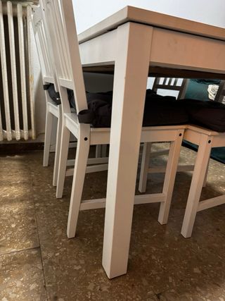 Mesa Ikea Ekedalen extensible 120/180