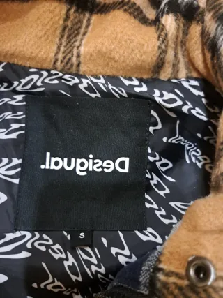 Chaleco Patchwork, marca Desigual, talla S