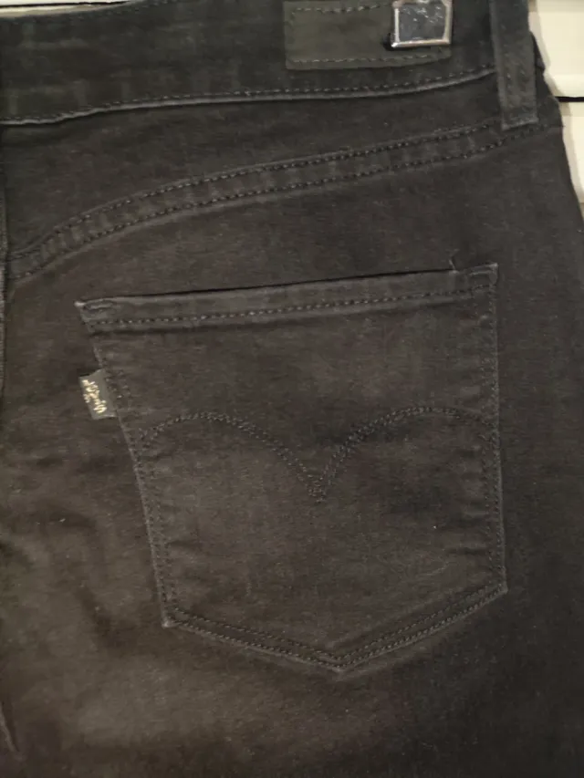 Pantalón Levi's Negro Demi Curve Talla 10/30