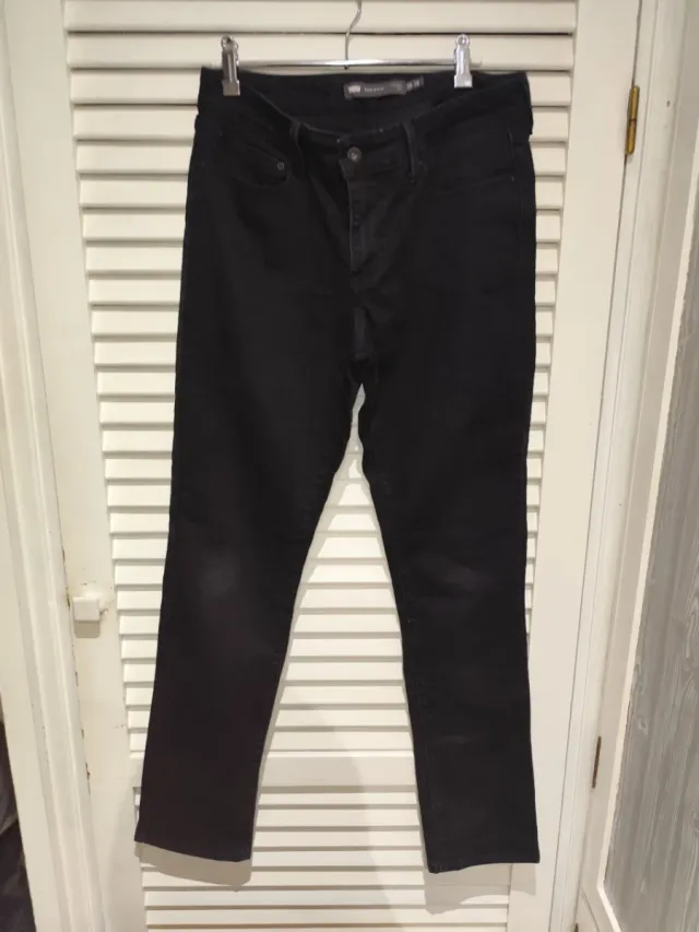 Pantalón Levi's Negro Demi Curve Talla 10/30