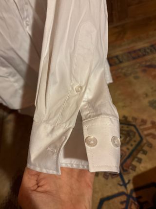 Camisa de Traje Blanca Formula Talla S