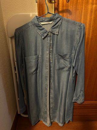 Vestido vaquero DENIM ESSENTIALS manga larga L