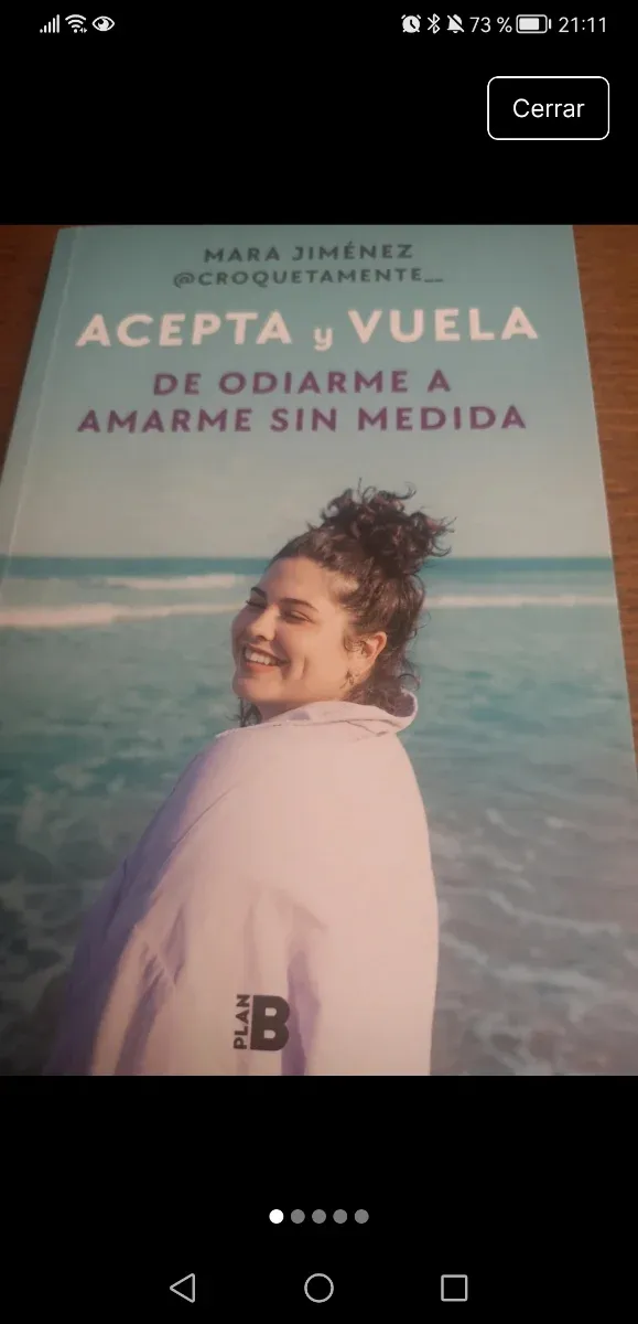 Libro "Acepta y Vuela". Mara Jiménez