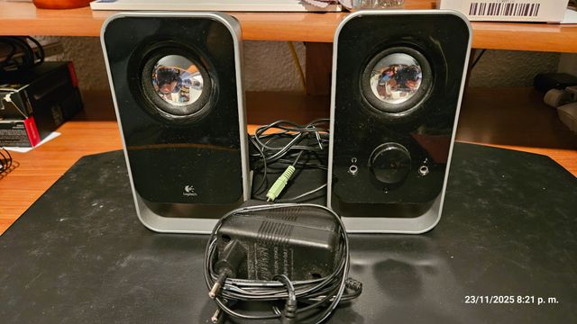 Altavoces Logitech LS11 Negro/Plata