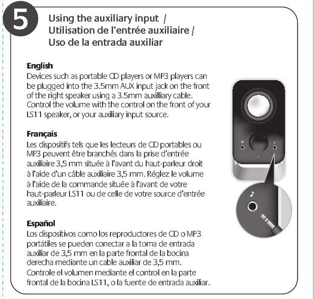 Altavoces Logitech LS11 Negro/Plata