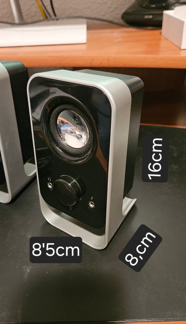 Altavoces Logitech LS11 Negro/Plata